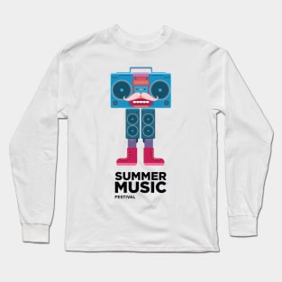 Summer Music Festival Long Sleeve T-Shirt